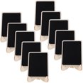 thumbnail image 1 of SEWCHICS 20Pcs Wooden Mini Chalkboard Signs for Craft Projects 10x6in, 1 of 6