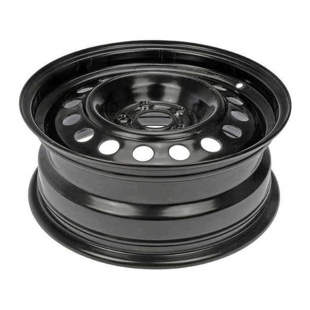 Steel Wheel Black 15 Inch Compatible with 2009 2019 Toyota