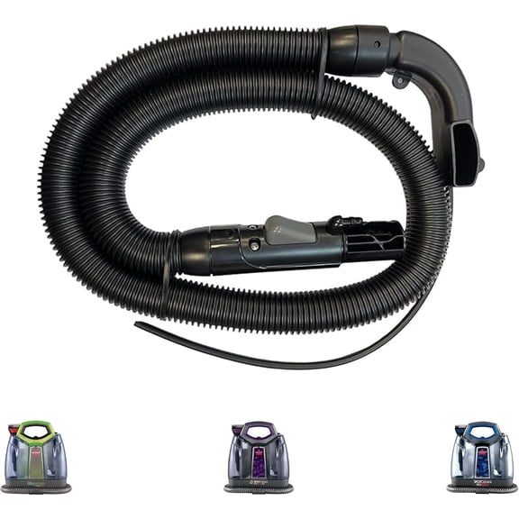 Selgo Replacement Hose with cuff duct intake for Bissell Vacuum Cleaner Replaceable Vacuum Cleaner Hose Compatible with Spot Clean Carpet Cleaner Vacuum Hoses