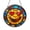 Acrylic 3.5 Inch, variant on Emoji Face Glass Suncatcher for Window, Heart Eyes Design Decor, Cute Hanging Ornament Gift