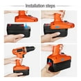 thumbnail image 7 of 1 Pack 6.0Ah 18V Lithium Battery for Black & Decker HPB18 HPB18-OPE 244760-00 A1718 18 Volt  Power Tools Battery, 7 of 7