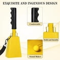 10inch Metal Cowbells with Handle, 1 count Cow Bells with Wrist Strap ...