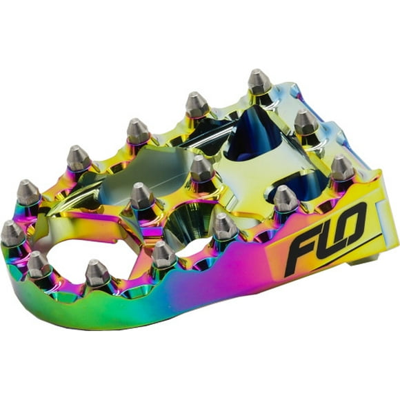 Flo Motorsports Replacement Pedals for Shift Lever and Brake Arm, Jet Fuel