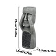 thumbnail image 3 of XGFHYJEH Garden Sculpture Feeder, Decorative Bird & Squirrel Feeder with Potted Base, Weather Resistant Outdoor Ornament for Home Courtyard Yard Landscape Decoration, 3 of 7