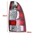 thumbnail image 1 of CNCEST Right Driver Side For Toyota Tacoma 2005 06-15 LED Tail Light Red Lens Brake Lamp, 1 of 6