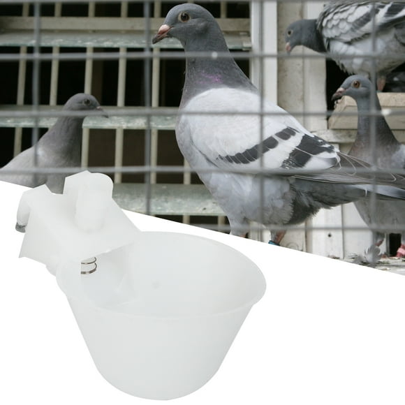Tazas para pájaros, 12 piezas Tazas automáticas para pájaros Bebedero para pájaros Aspecto llamativo