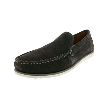 Hush Puppies Men's Bob Portland Suede Dark Grey Ankle-High Patent Leather Walking Shoe - 7M