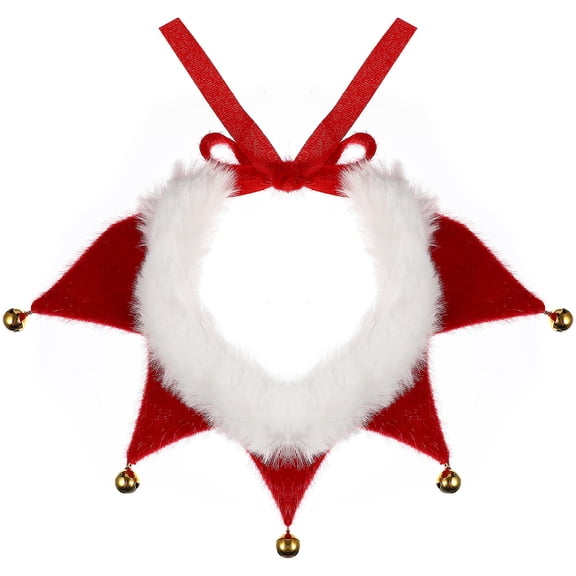 LEORX Cat Costume Accessories Scarf Polyester Multi Triangle Style for Pets 1Set