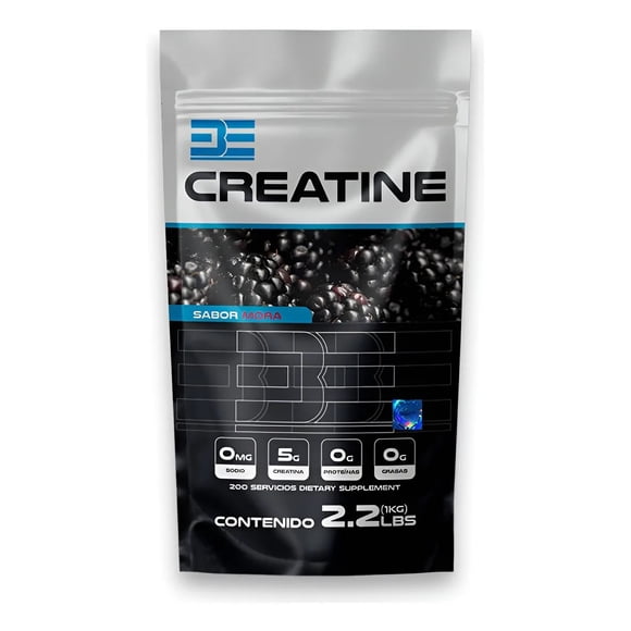 BE SUPPLEMENTS | CREATINA Monohidratada sabor mora | 1 kg