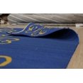 thumbnail image 3 of EORC FAM018BL6X8 6 x 8 ft. Modern Flat Contemporary Weave Rug, Blue, 3 of 4
