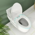 thumbnail image 2 of WM-91003 17" Comfort Height Dual-Flush Toilet Modern Elongated One-Piece Toilet for Floor Mounted Glazed Surface (Seat Included), 2 of 13