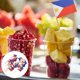 thumbnail image 2 of 100pcs Fruit Picks National Flags Fruit Picks Philippines Cocktail Toothpicks Cupcake Dessert Topper Decors, 2 of 3