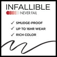 L'Oreal Paris Infallible Never Fail Pencil Eyeliner with Built in