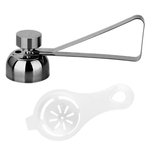 2 Pcs Egg Opener Egg White Yolk Separator Egg Separator Eggshell Remover Egg Cup Egg Shell Opener