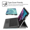 thumbnail image 6 of Fintie Case for Microsoft Surface Pro 7 Compatible with Surface Pro 6 / Surface Pro 5 12.3 Inch Tablet, Hard Shell Slim Portfolio Cover Work with Type Cover Keyboard, 6 of 7