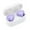 Purple, variant on Hiroekza Wireless Earbuds Heart Shaped Bluetooth Earphones Noise Reduction Sports Wireless in Ear Bluetooth Earphones Ear Buds Wireless Bluetooth Earbuds