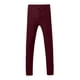 thumbnail image 5 of Pantalones informales de color liso con doble pliegue para hombre: corte holgado, versátiles para el trabajo y el fin de semana, material de poliéster, 5 of 8