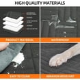 thumbnail image 4 of VFM Back Seat Extender, Dog Seat Cover for Back Seat, Hard Bottom Car Seat Cover for Dogs, Dog Hammock for Car, Back Seat Pet Cover for Dogs (Black or gray, for Car/SUV/Small Truck), 4 of 8