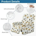 thumbnail image 6 of Renewold Daisy Bee Print Oversized Recliner Cover Anti-Slip Lazyboy Cover 4 Pieces Soft Recliner Couch Cover Stay in Place Furniture Protector for Reclining Chair, 6 of 8
