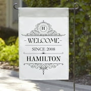 Personalized Welcome Since Garden Flag, 18" x 12"