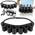 thumbnail image 2 of Beer Belt – Insulated 6-Pack Drink Holster with Adjustable Waist Strap, Buckle & Hidden Pocket – Holds 6 Cans Or Bottles – Great for Parties, Tailgates, Game Nights & Outdoor Fun, 2 of 9
