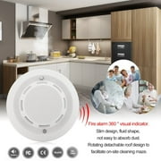 High Sensitive Wired Network Smoke Detector Home School Security Fire Alarm