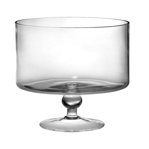 Majestic Crystal Classic Clear Trifle Serving Bowl