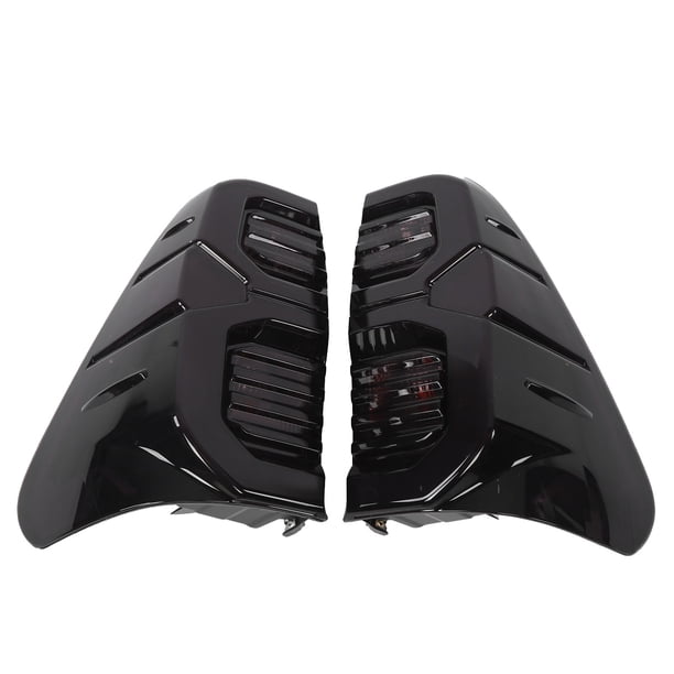 Luz trasera impermeable, 2 luces traseras LED con lámpara exterior para automóvil, luz trasera LED de rendimiento sólido