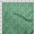thumbnail image 4 of oneOone Viscose Chiffon Green Fabric Moire Sewing Material Print Fabric By The Yard 42 Inch Wide, 4 of 4