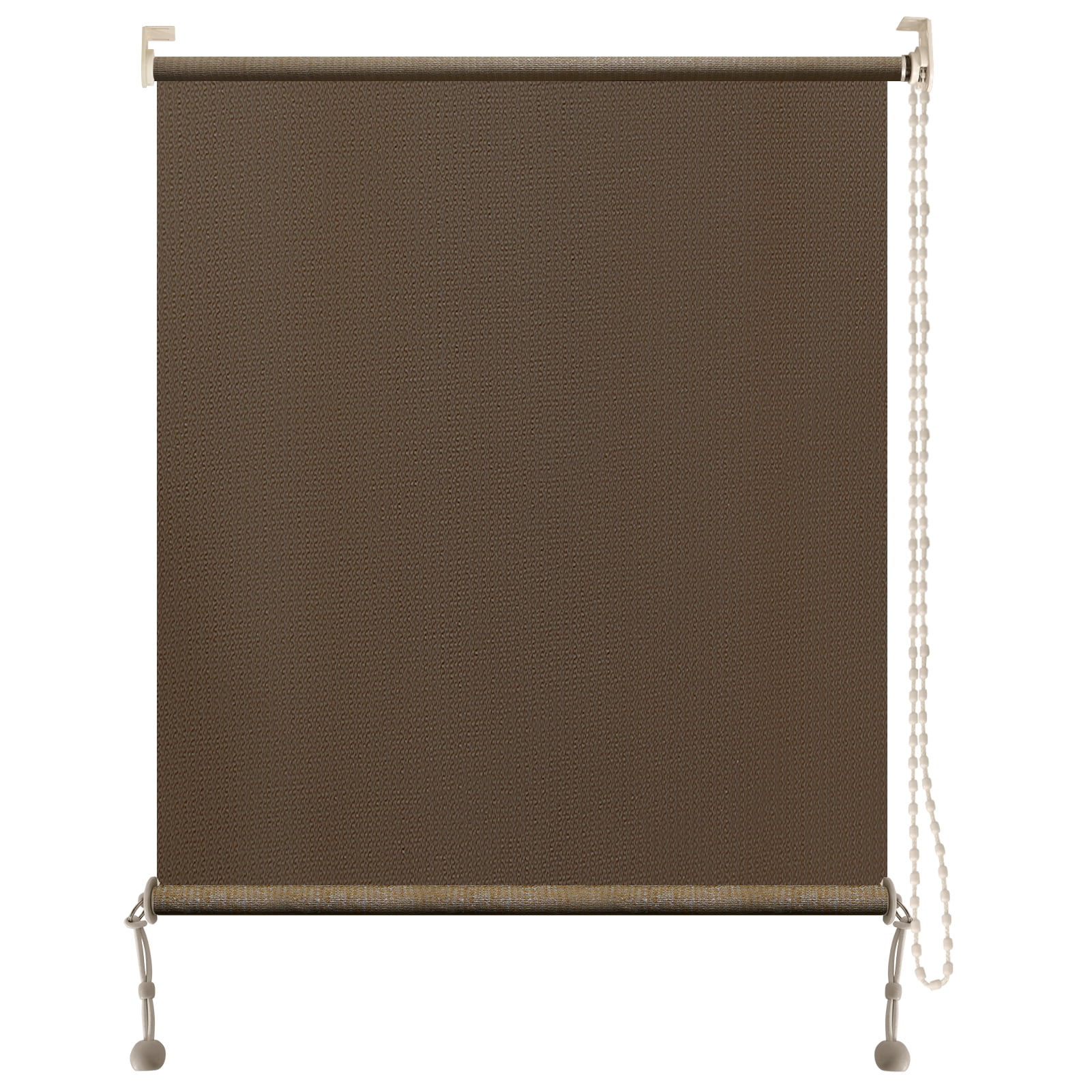 Artpuch Outdoor Patio Blinds Roll Up Shade Fabric (4'W X 6'L), Corded