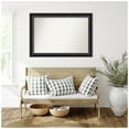 thumbnail image 6 of Amanti Art Custom Framed Wall and Bathroom Mirror (34.75 x 49.75 in.), Grand Black Frame, 6 of 7