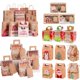 thumbnail image 2 of Bolsas de embalaje para regalos de Navidad, caja para galletas, dulces, muñeco de nieve, Papá Noel, Navidad 2024, bolsa de regalo para fiesta de Año Nuevo, decoración navideña, 2 of 5