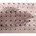thumbnail image 4 of oneOone Viscose Chiffon Fabric Line|Diamond & Triangle Geometric Decor Fabric Printed BTY 42 Inches Wide, 4 of 4