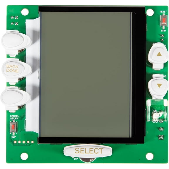 R0550700 PCB Subassembly Service Control Circuit Board Replacement Parts with White Button and LCD Fit for Zodiac Jandy Aqualink RS One Touch Control System