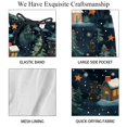 thumbnail image 4 of luoweisi Men's Beach Shorts Quick Dry Swim Trunks with Mesh Lining Merry Chrismas L, 4 of 5