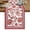Red, Crimson, Ivory, variant on Table Runners 120 Inches Long Dress Scarves, Black Floral Farmhouse Coffee/Dining/Kitchen Table Decor Table Runner for Living Room, Vintage Flowers Leaves Farmhouse Greek Key 13x120 Inch