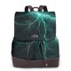 thumbnail image 1 of Easygdp Green Lightning Flash Mochila de Cuero para Mujeres, Bolso de Hombro, Bolsos de Mano de Moda para Trabajo y Viajes, 1 of 4