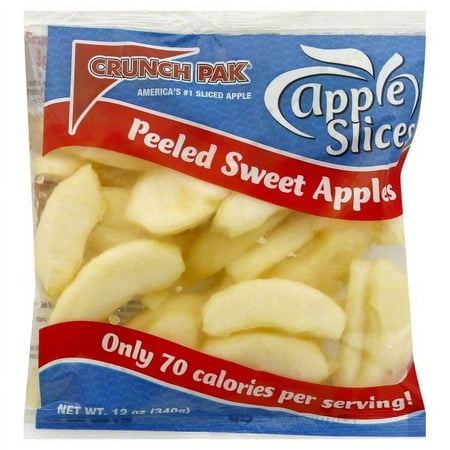 Crunch Pak Apple Slices Sweet Peeled Apples, 12 oz