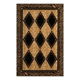 thumbnail image 3 of Unique Loom Wildlife Collection Area Rug - Ocelote (6' 1" x 9' Rectangle Light Brown/Black), 3 of 7
