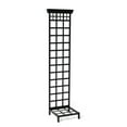 thumbnail image 2 of Panacea Mission Pot Trellis with Base, Black, 57.5"H, 2 of 2