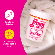 The Pink Stuff Stain Remover Powder, Whites, 2.2lb Tub - 20162
