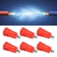 thumbnail image 5 of Conectores De Bloque De Terminales, Conector De Terminal De 4 Mm De Anillo M4 De Conector Banana Hembra De Cobre Niquelado Para Batería, 5 of 7