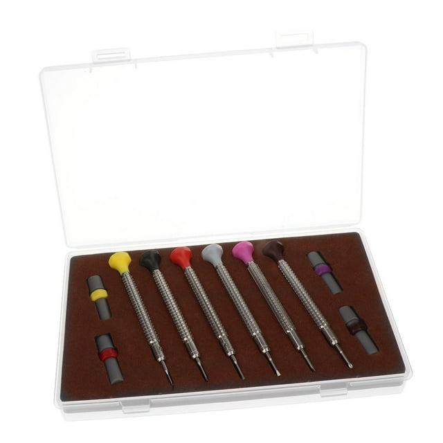 Juego De 6 Destornilladores De Precisión De Acero Para Reparación De Relojes, Juguetes, Gafas, Ordenadores