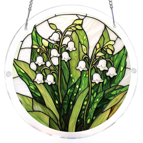 2026 Trendy Acrylic Puzzles Suncatcher Window Hanging, Sun Catcher Acrylic Puzzles Garden Decoration for Women Men Birthday Gift Home Decor