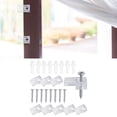 thumbnail image 4 of 10 Pcs Mirror Holder Clips Glass Retainer Clips Kit Mirror Hanging Kit, 4 of 7