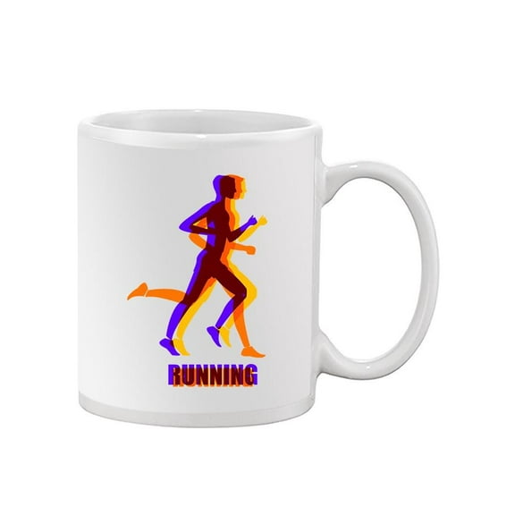 Running Quote Design. Mug Unisex's -Image by Shutterstock