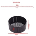thumbnail image 3 of Accesorios para freidora de aire Cesta para alimentos Cesta para freír Cesta para hornear Cesta para escurrir aceite 2,6-3,5-5,5 L, 3 of 4
