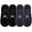 4 Pairs_2 Colors(2 black,2 dark gray), variant on Non Slip Hospital Socks with Grips for Women Grip Slipper Socks for Women Gifts Size 5-8.5