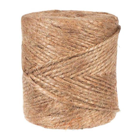 2-Ply Jute Twine – All-Natural Brown Jute Twine (2MM - 375Feet)