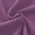thumbnail image 6 of Jjayotai Ribbed Flare Leggings Women, High Waisted Bell Bottom Yoga Pants, Cozy Soft Activewear Leggings, Elastic Wide Leg Palazzo Trousers Purple L, 6 of 6